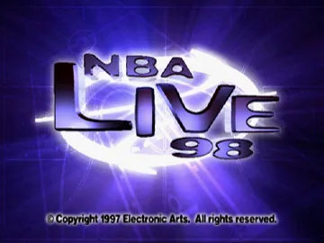 NBA Live 98 (US) screen shot title